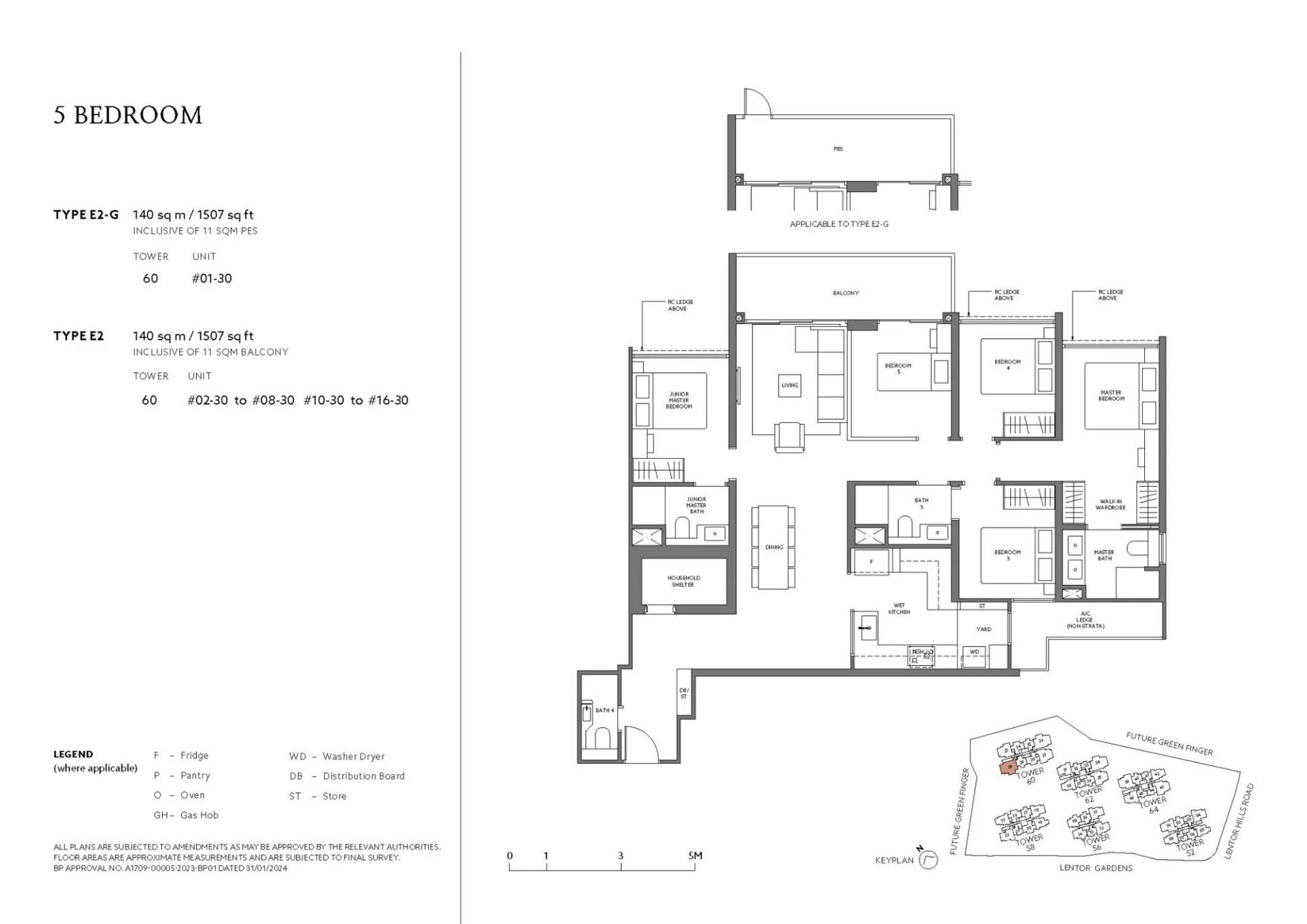 Lentor Mansion floorplan